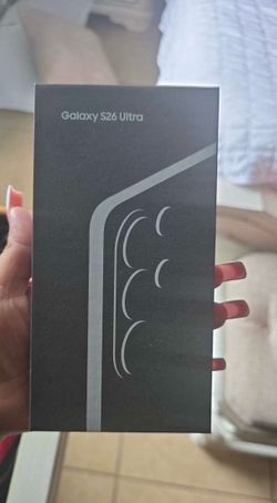 Samsung Galaxy S26 Ultra 512gb. Black color. Brand new. Color negro. Totalmente nuevo. $950