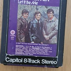 1974 Capitol Records 8-Track Tape of The Lettermen's "Let It Be Me" music #8tracks