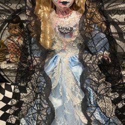 Murdering Molly Porcelain Vintage Doll 