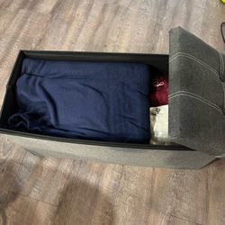 Collapsible Storage Ottoman