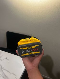 9  ah Flexvolt battery new dewalt