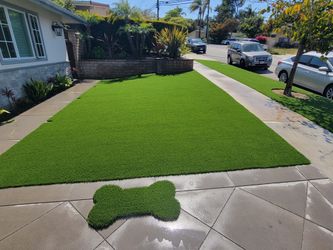 Artificial Grass Dog bone