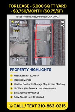 5000 Sf. For lease