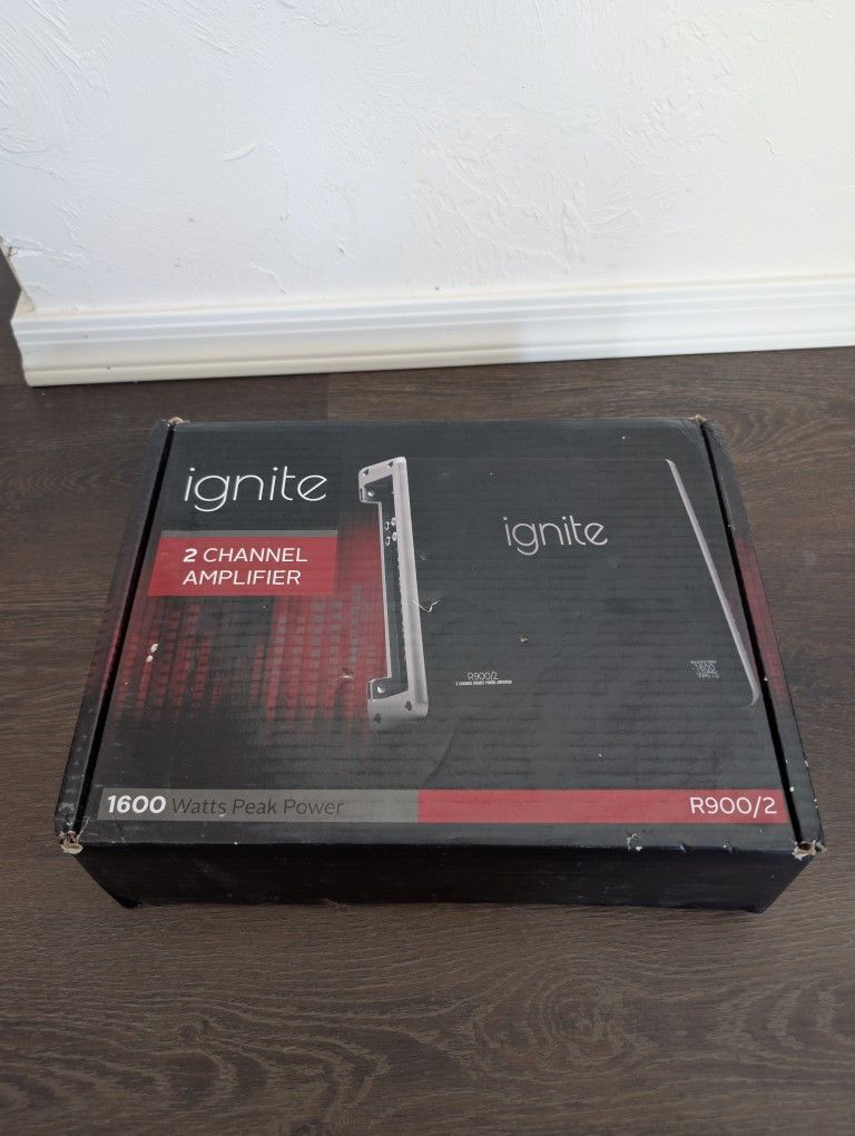 Ignite Audio 2 Channel Class 1600 Watts Amp