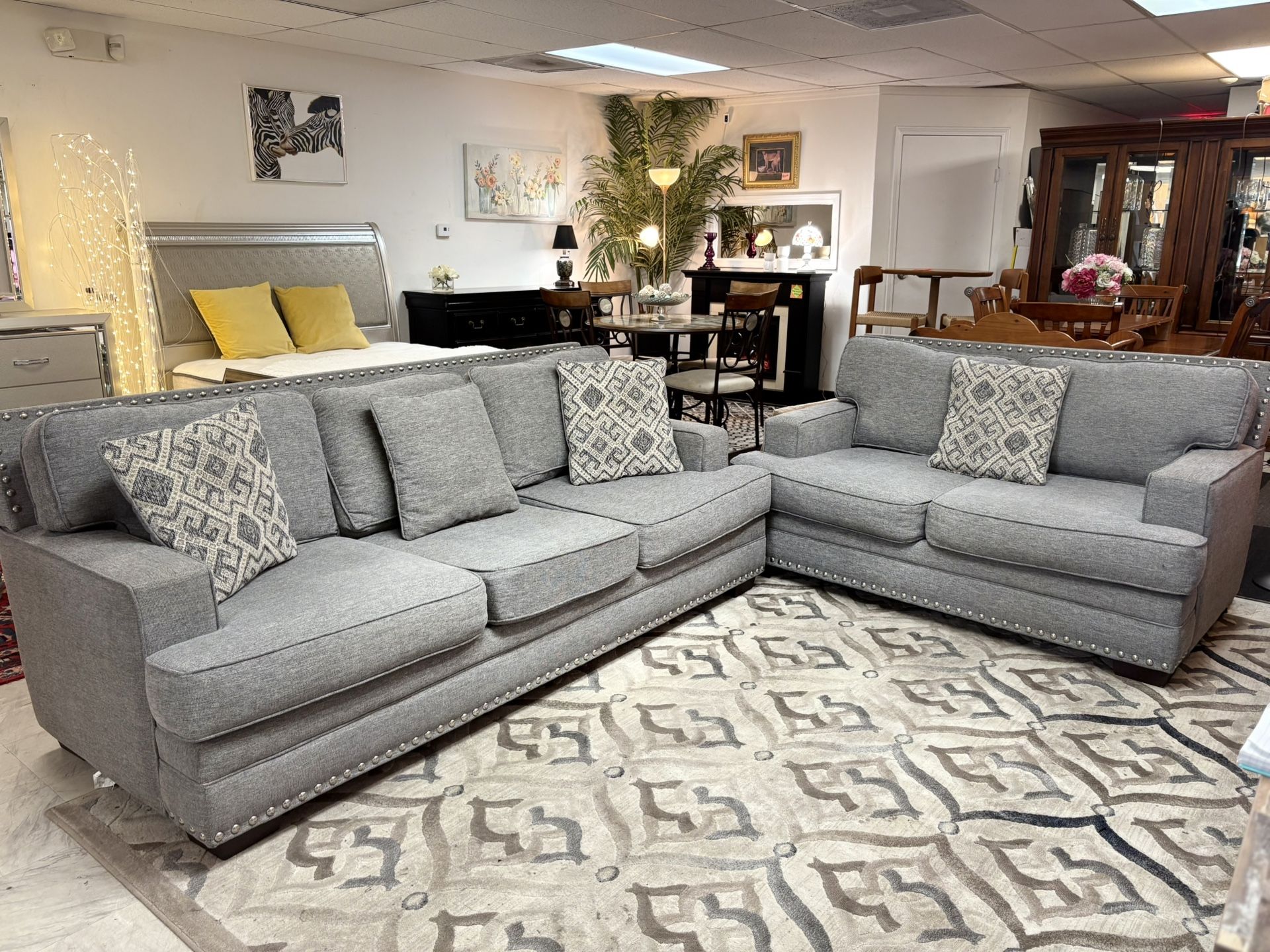 Branson Chenille 2pc Sofa Set $399.99