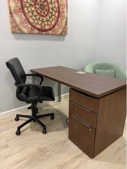 Desk with chair / table
