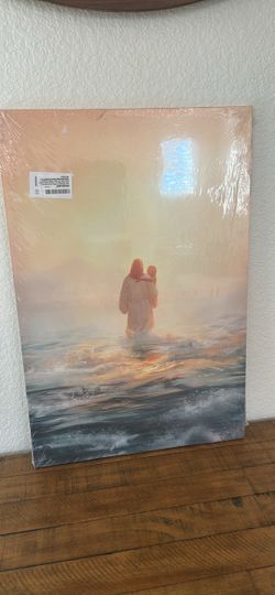 Religious Figure Canvas Wall Art Print