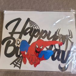 Spider-Man Cake Toppers 