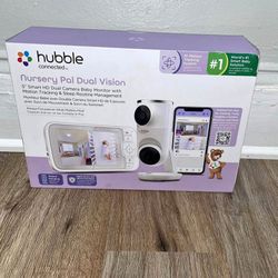 Hubble Nursery Pal Dual Vision Smart Wi-Fi Enabled Baby Monitor