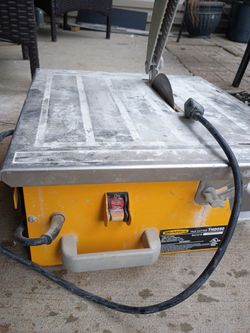 Workforce tile cutter