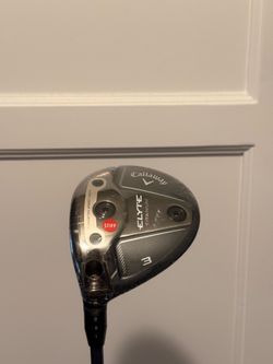 Rare Callaway Elyte Titanium 3-Wood - Left Handed - Stiff Aretera EC1 Blue 754