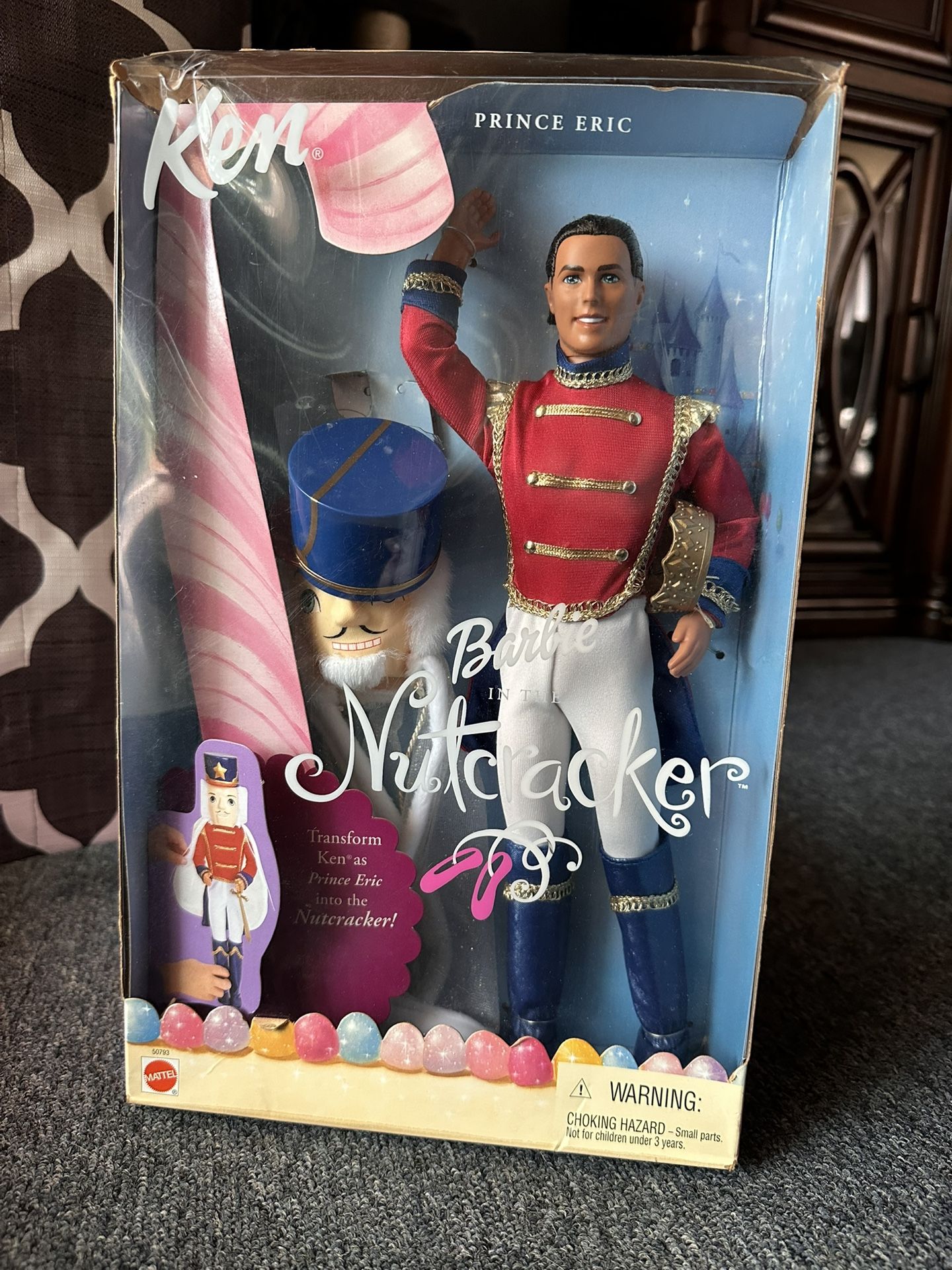 2001 Barbie In The Nutcracker Prince Eric