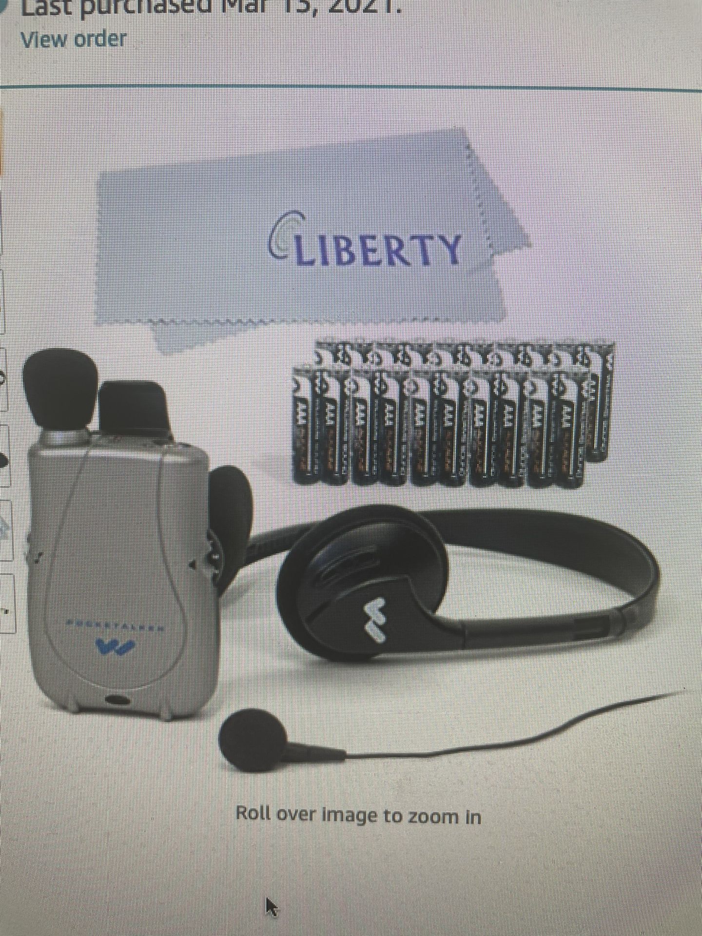 Hearing Amplifier…. New…. $80