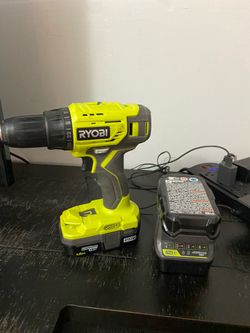 Ryobi drill w/ 2 batteries and charger