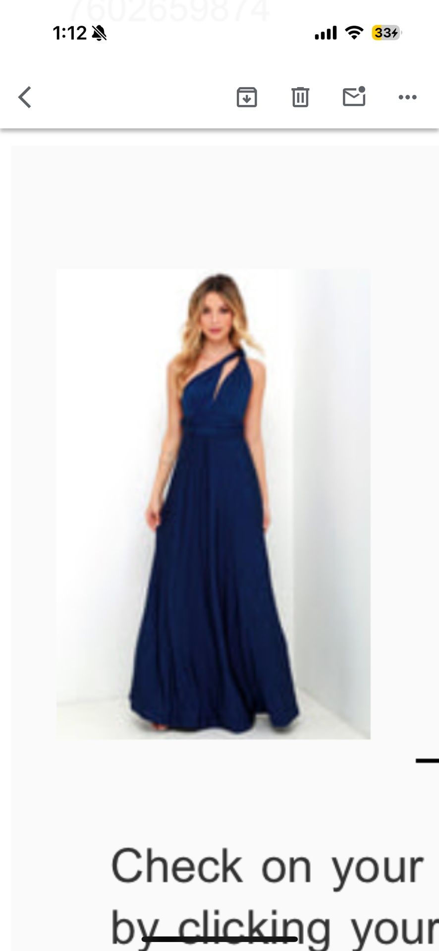Royal Blue Maxi Wrap Dress