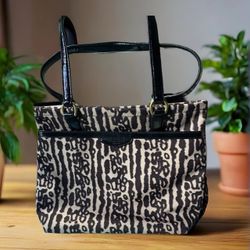 Coach Signature Leopard Ocelot Animal Print 
