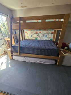 Nora Twin over full bunk bed living spaces