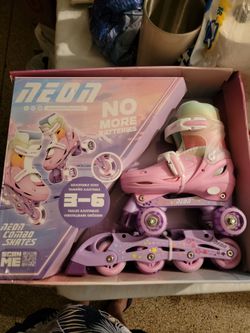 Neon combo Skates