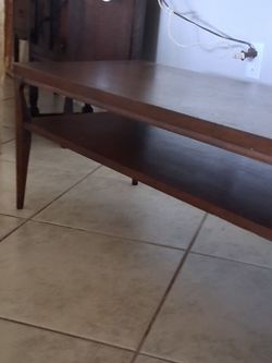 Broyhill saga mid century coffee table