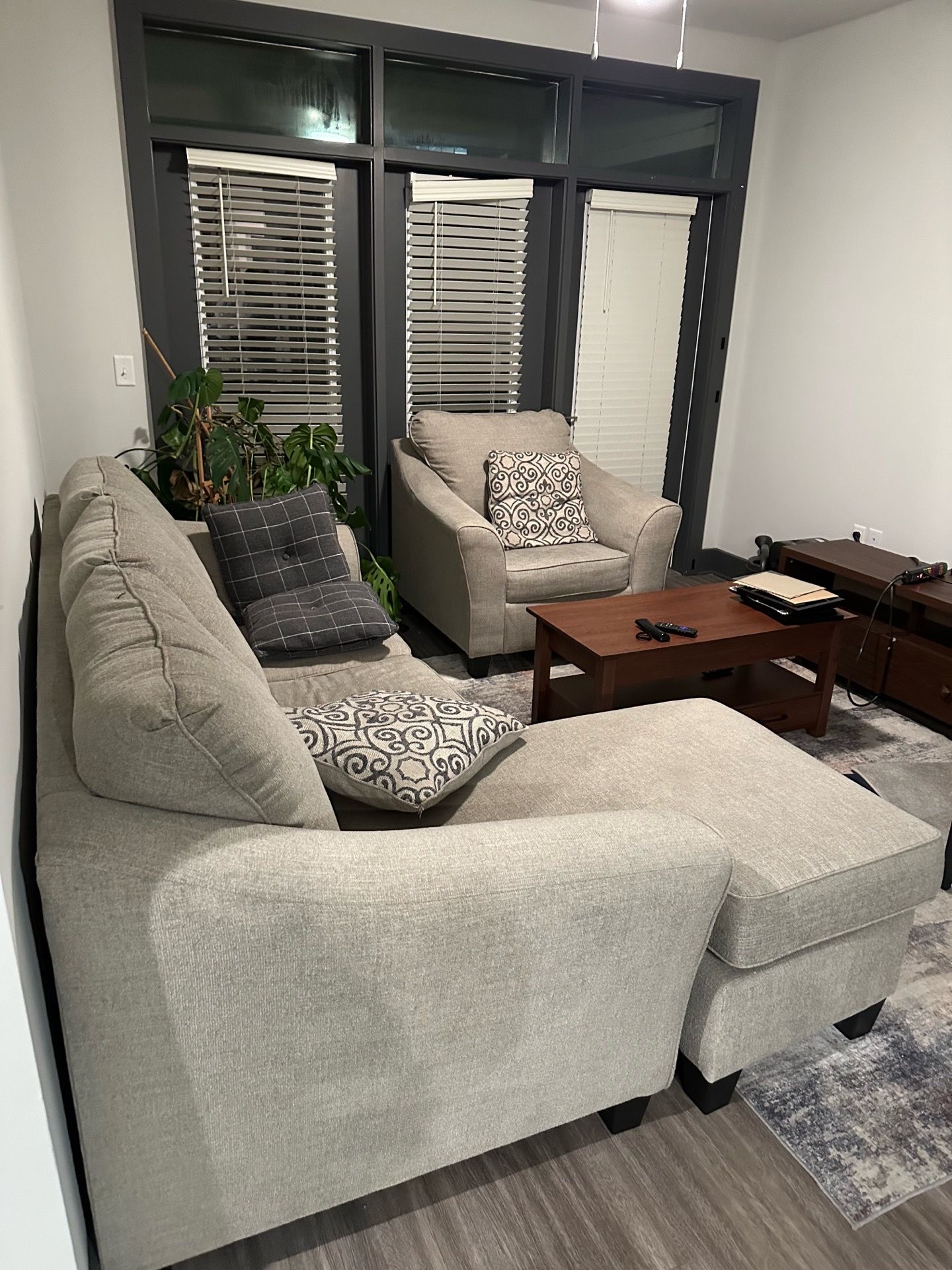 Sofa and chair - needs to go!