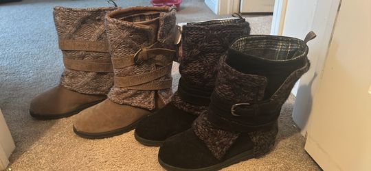 Girls Boots Size 8 Water Resistant