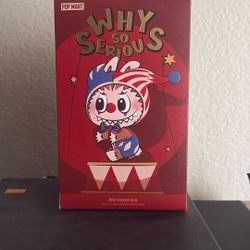 Blind Box WHY SO SERIOUS series- Vinyl Plush Pendant 