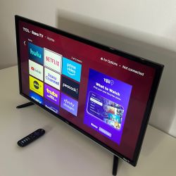 TCL 3-Series 32" Full HD Smart Roku TV with Remote