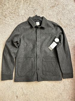 Brand New With Tags VUORI Men’s Size Large Brecken Jacket Black Heather