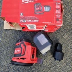 Milwaukee M18 18V Lithium-Ion Cordless 5 in. Random Orbit Sander (Tool-Only)
