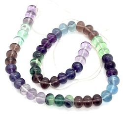 New Rainbow Fluorite Beads