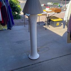 Ceramic floor lamp