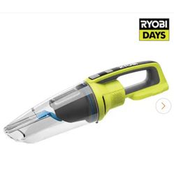 RYOBI

Vacuum - ONE+ 18V Cordless Wet/Dry Hand Vacuum (Tool Only

