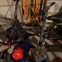 Little Boys Bike and Scooter