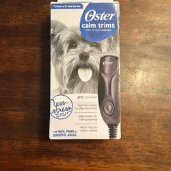 Dog Trimmer - Poster Calm Trims Trimmer