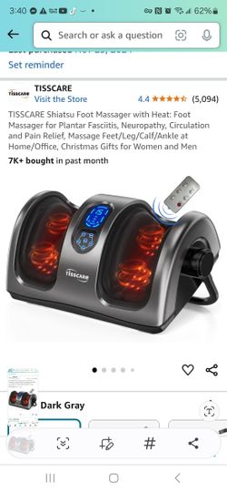 TISSCARE Shiatsu Foot Massager with Heat