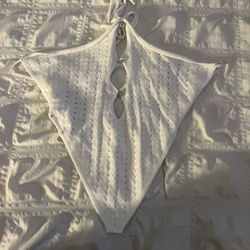 White Crop Top