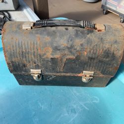 Antique Thermos Lunch Pale 