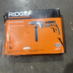 RIDGID 8 Amp Corded 1/2 in. Heavy-Duty Variable Speed Reversible Drill
