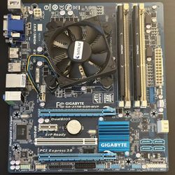 Gigabyte Motherboard + CPU + RAM Combo