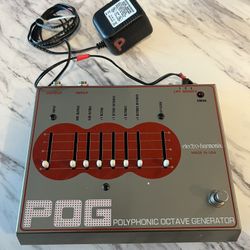 Electro-Harmonix POG original Polyphonic Octave Generator Pedal