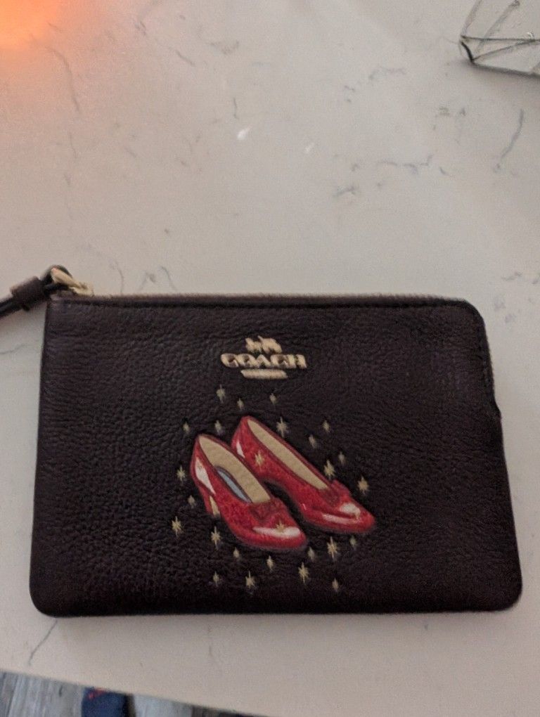 Coach Rare Wizard Of Oz Wristlet 