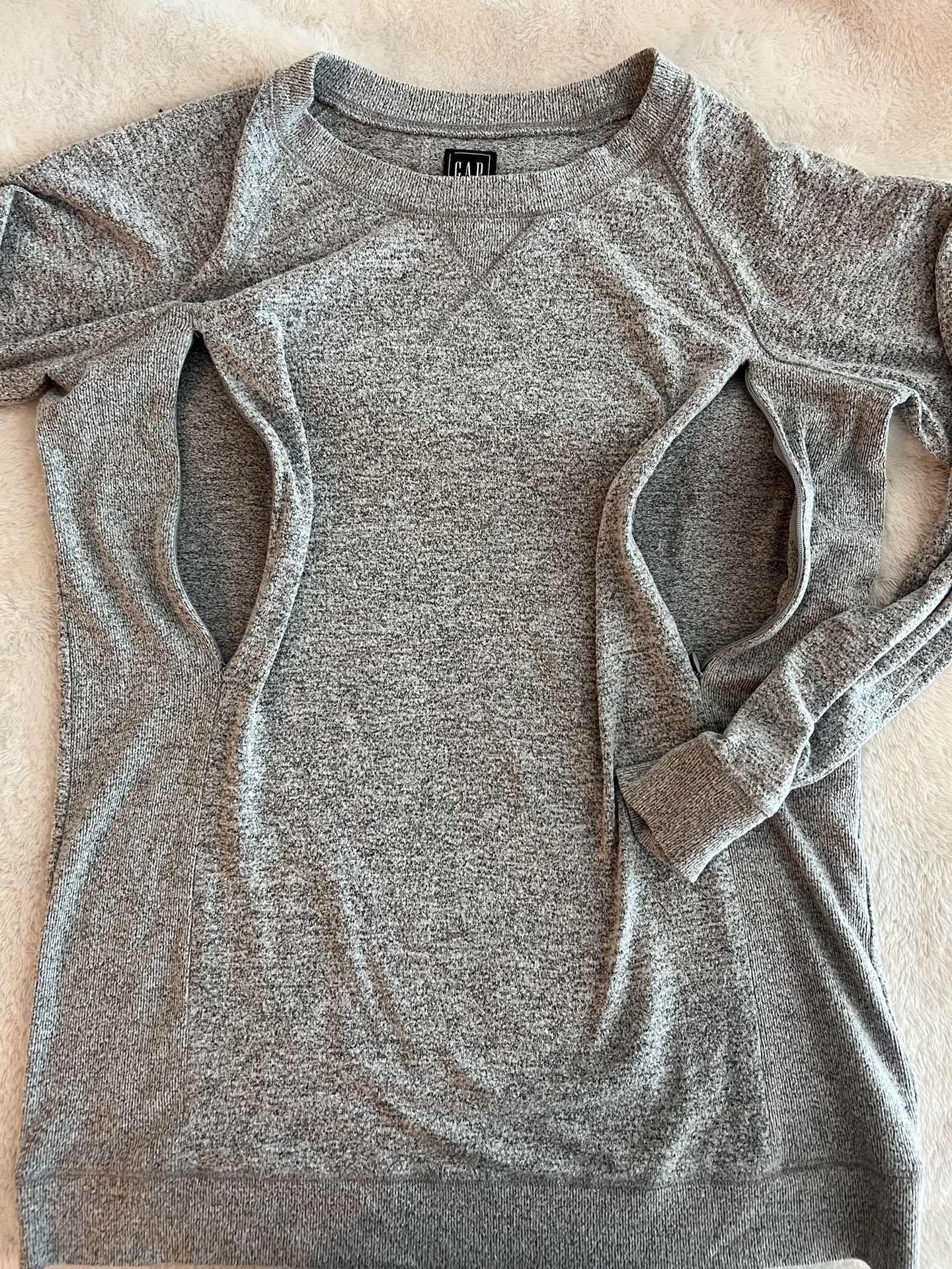 Gap Maternity / Nursing Tunic Sweatshirt