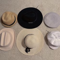 Hat Bundle - 6 Pieces