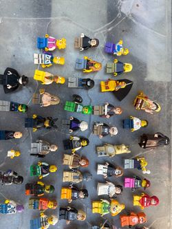 Lego, mini figurines and accessories