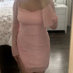 Pink Short Dress