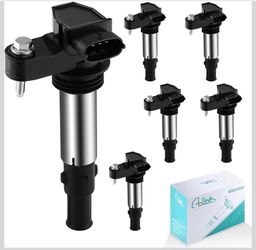 6PCS UF375 Ignition Coils for Cadillac CTS SRX STS Buick GMC 3.6L V6 New