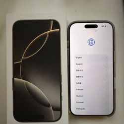 iPhone 16 Pro – 128GB – natural titanium – Like New UNLOCKED