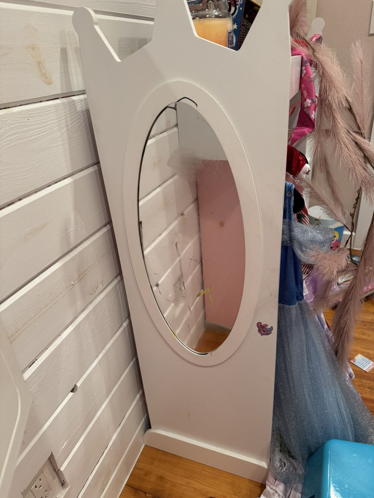 White Dress Up Wardrobe