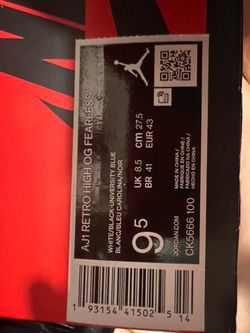 Jordan 1  fearless