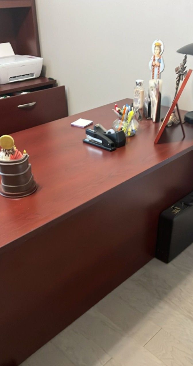 Office, Desk, Book Shelf, Cabinet